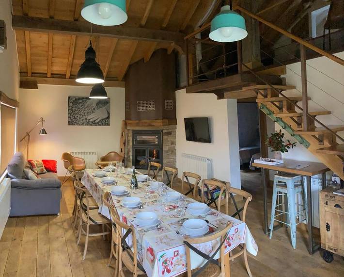 Casa rural para 7 personas, con jardín y vistas, Familias con niños en Montaña Palentina - 4