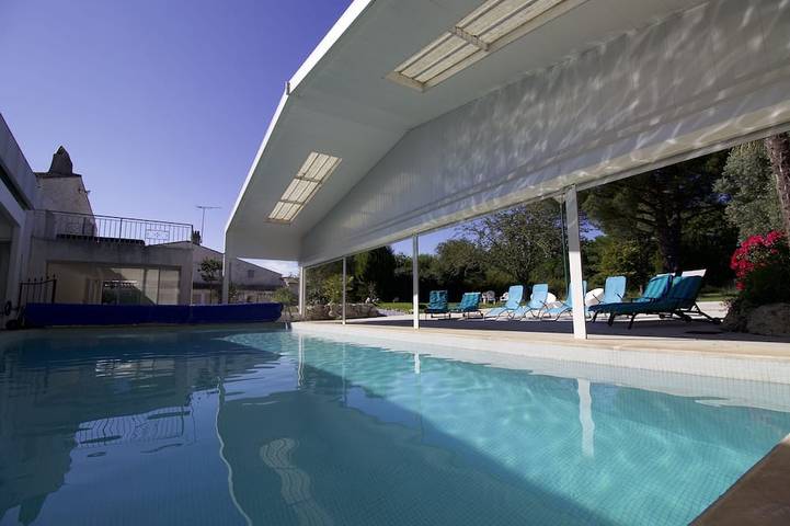 Maison de vacances pour 18 personnes, avec jardin