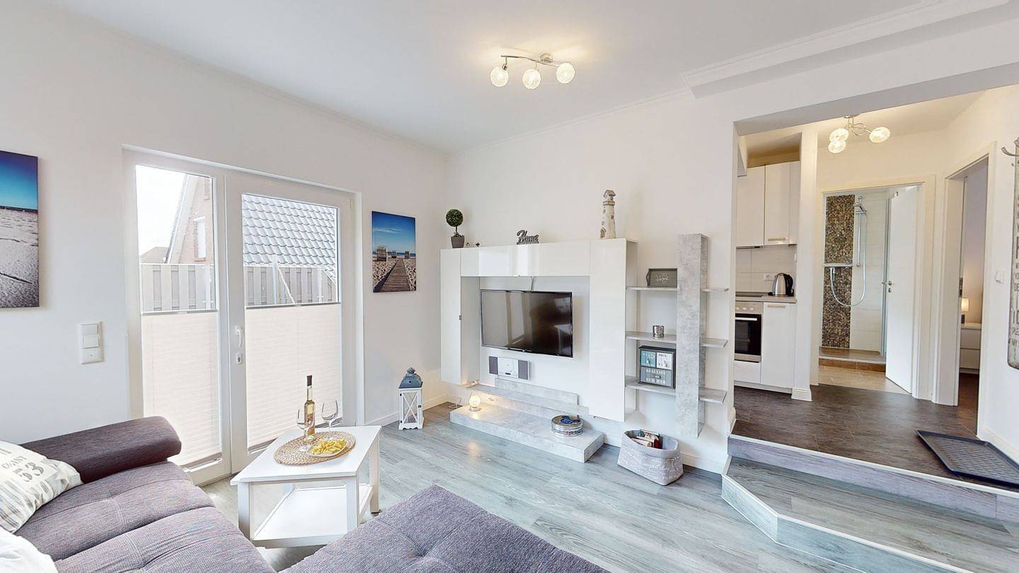 Geheel appartement, Strandnahe Ferienwohnung "Welle" für 5 Gäste mit Terrasse in Grömitz in Grömitz, Kreis Ostholstein
