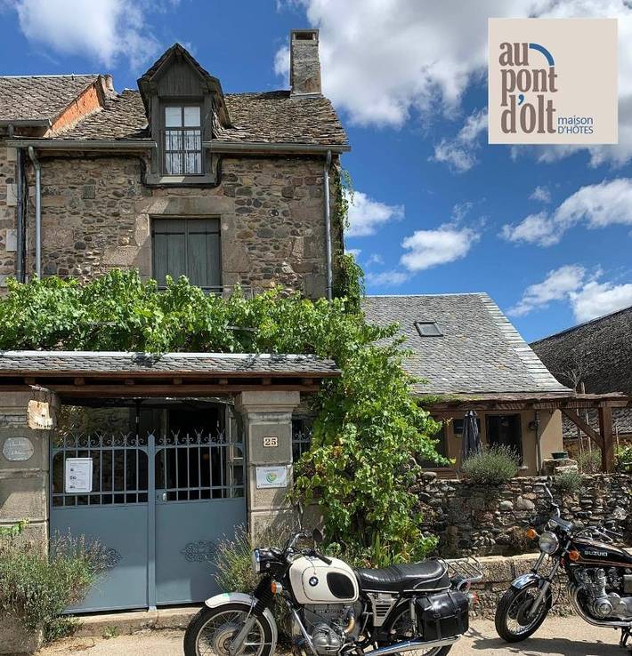 Maison d’hôte pour 2 personnes, avec vue et balcon