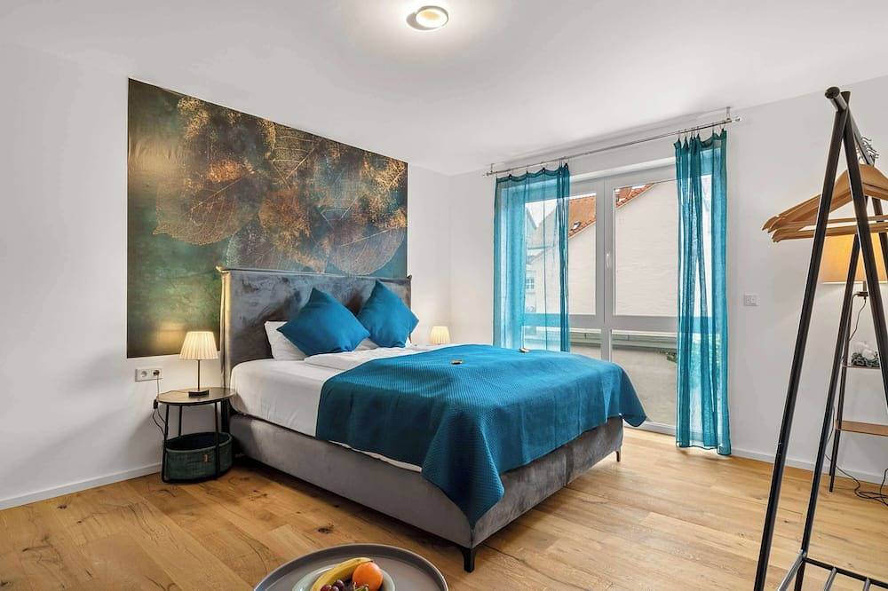 Ganze Wohnung, Lit Living: Luxus |Box Spring|Parking|Terrace|3 Br in Hemsbach, Kurpfalz