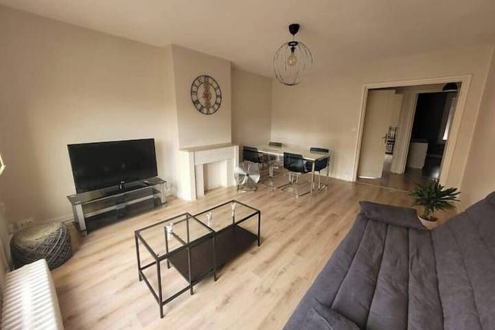 Appartement entier, \"Les roses de Malo les bains\" appartement avec Balcon in Plage de Malo-les-Bains, Dunkerque