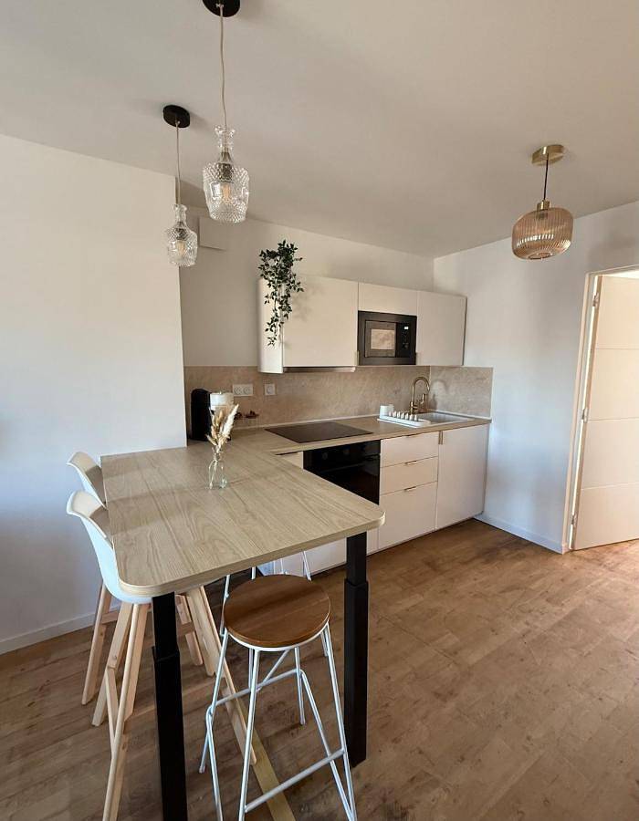 Appartement de vacances pour 4 personnes, avec terrasse et vue
