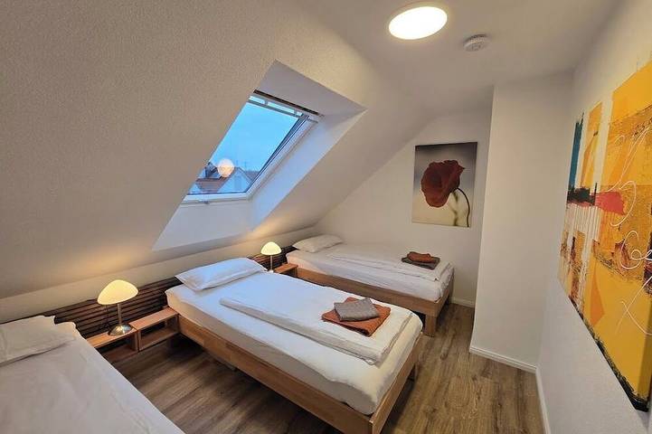 Gîte pour 3 personnes, avec jardin et balcon à Bad Rappenau - 3