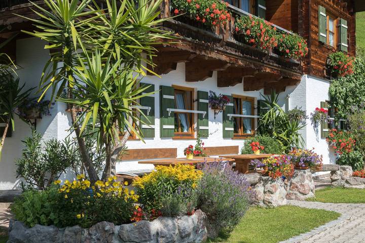 Ferienwohnung für 2 Personen, mit Balkon und Terrasse sowie Garten in Ramsau bei Berchtesgaden