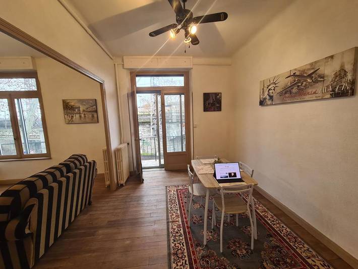 Gîte pour 6 personnes, avec vue et balcon dans Gare De Carcassonne