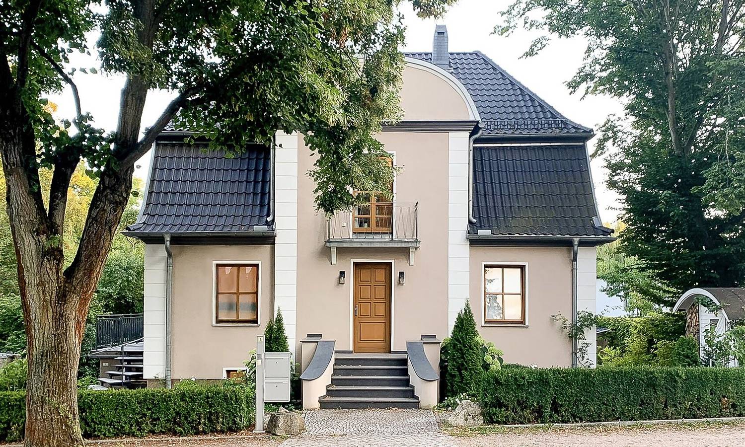 Ganze Ferienwohnung, Ferienwohnung Lieberhier - Ferienwohnung mit Terrasse, 52qm, 1 Schlafzimmer, max. 3 Personen in Weimar, Weimarer Land