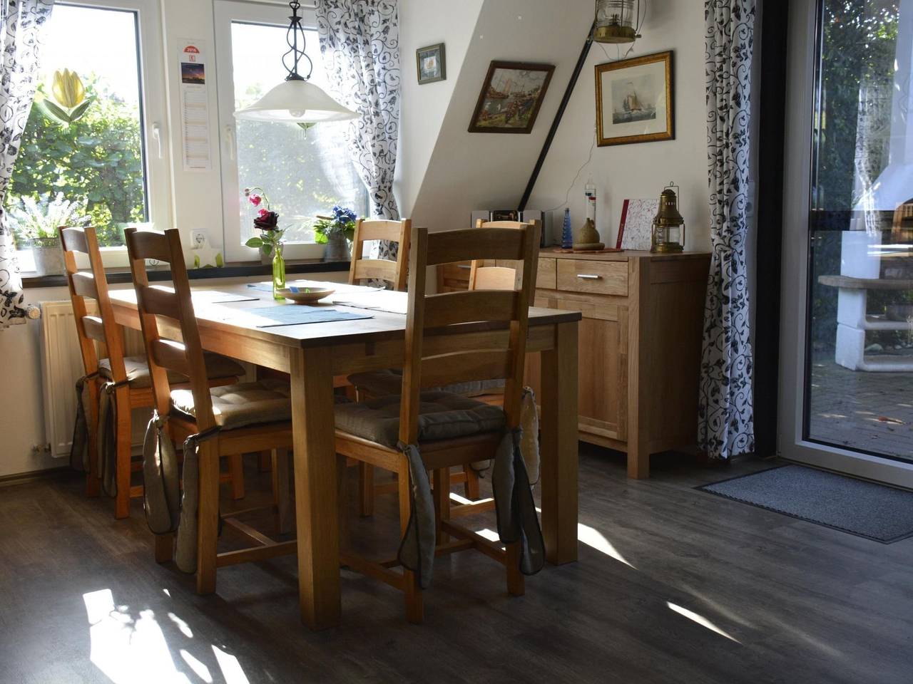 Nurdachhaus Klabautermann mit Terrasse und Garten in Burhave, Butjadingen