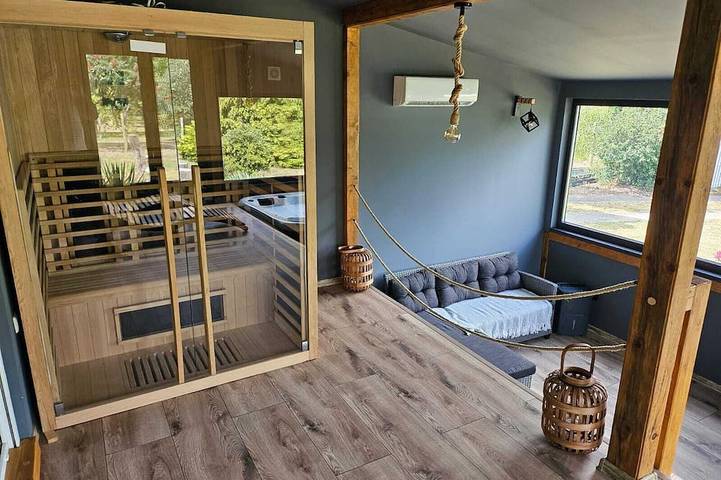 Ferienhaus mit Pool, Sauna und Jacuzzi auf großem Anwesen nahe Osijek in Osijek-Baranja