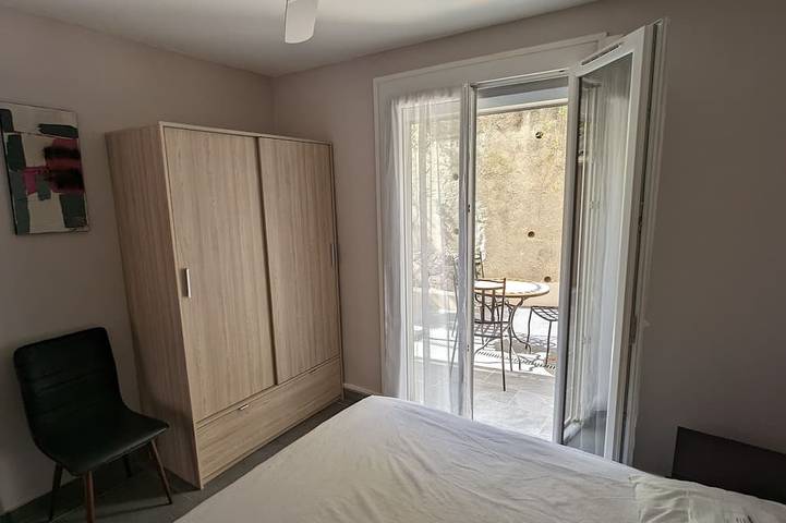 Appartement entier, Appartement 3 pièces tout confort. Plage à 70 m.  belle terrasse, Wifi gratuit in La Franqui, Leucate