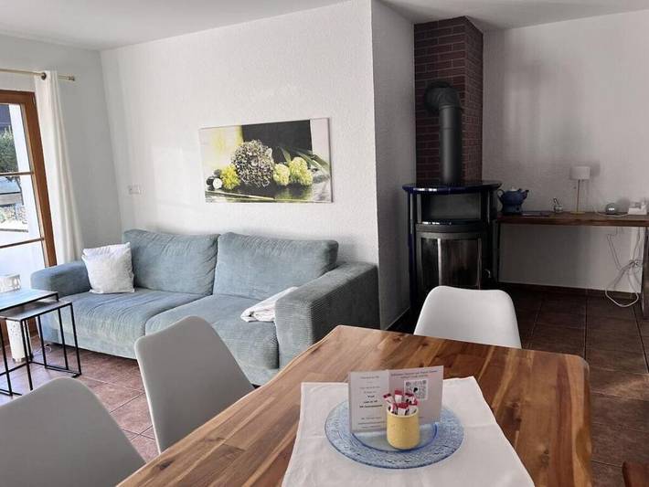 Ferienhaus für 4 Personen, mit Terrasse und Garten sowie Sauna
