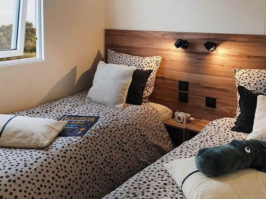 Camping Laguna Village - Mobilheim 4 personen - Comfort | 2 Schlafz. | 4 Pers. | Erhöhte Terrasse | Klimaanlage in Caorle, Venedig Provinz