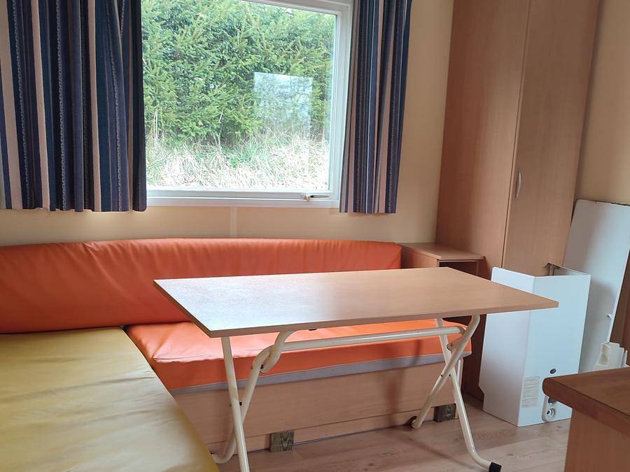 Camping La Vallée - Mobilheim 4 personen - Mohnblume in Perpezat, Regionaler Naturpark Volcans d'Auvergne