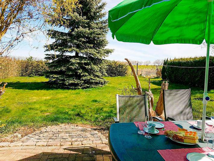 Ferienhaus mit Meerblick für 7 Personen, mit Garten im Stettiner Haff - 2