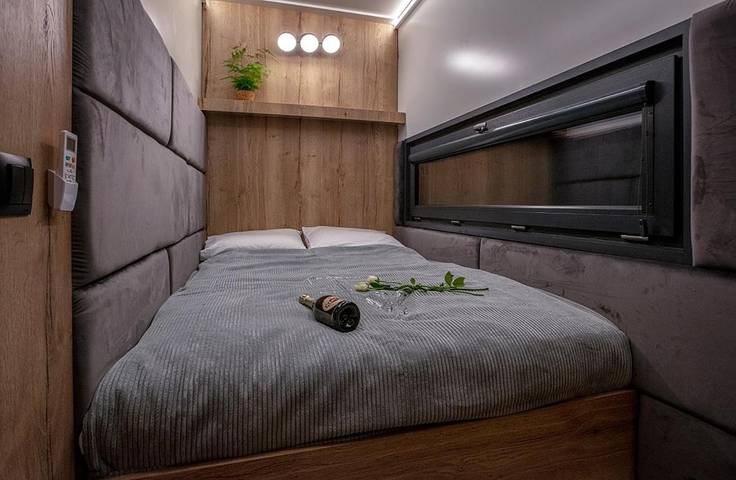 Boot für 4 Personen, mit Terrasse und Seeblick sowie Sauna und Ausblick, mit Haustier in den Masuren - 4