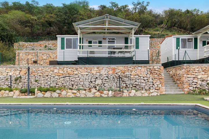 Mobile Home 'Stella Alpina' with Lake View, Wi-Fi and Air Conditioning in Brenzone, Garda Mountains