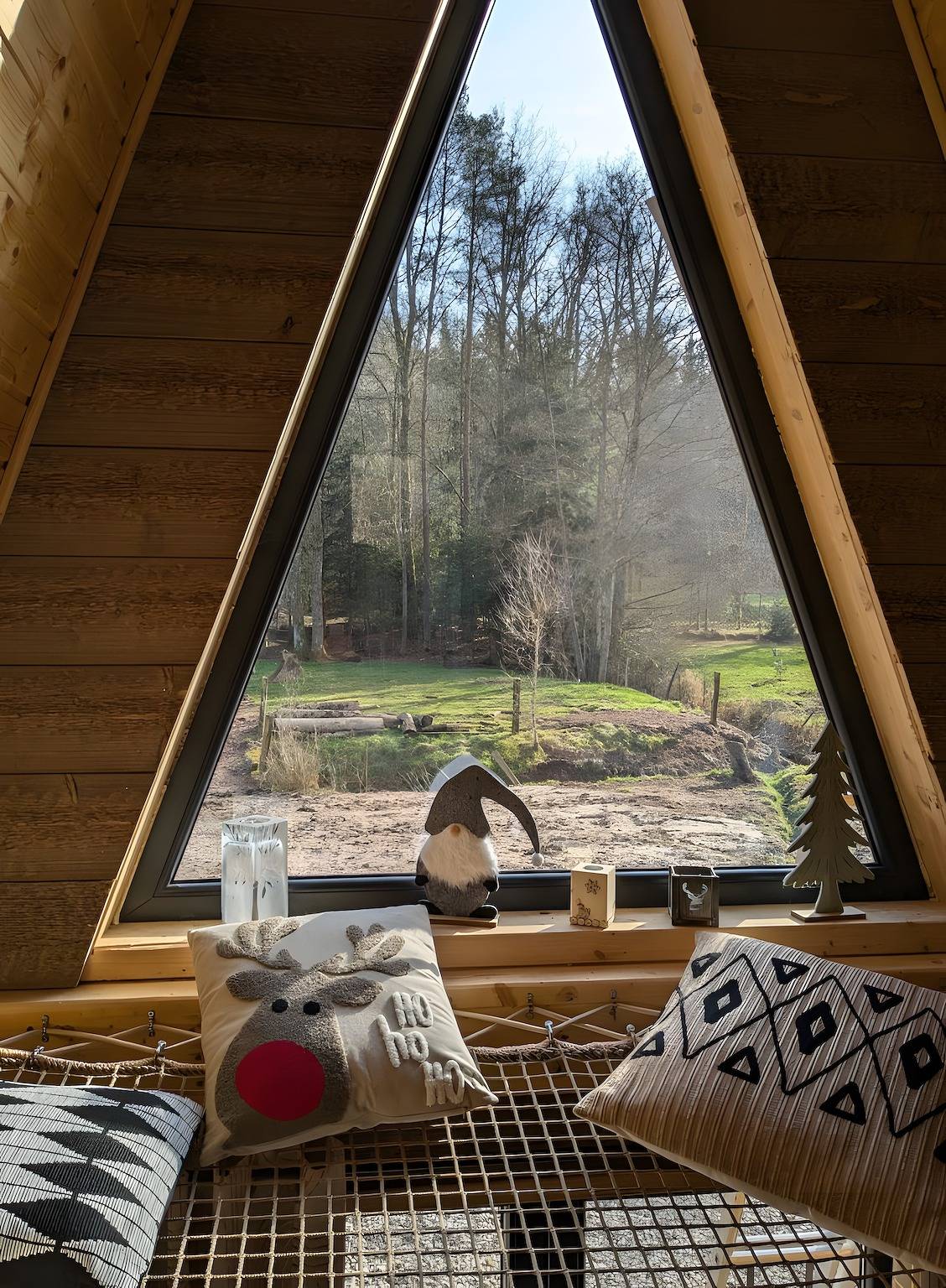 Chalet atypique en pleine forêt des vosges du nord in Soucht, Sarreguemines