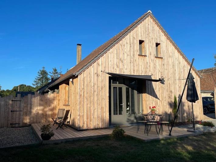 Maison de vacances pour 4 personnes, avec jardin, animaux acceptés