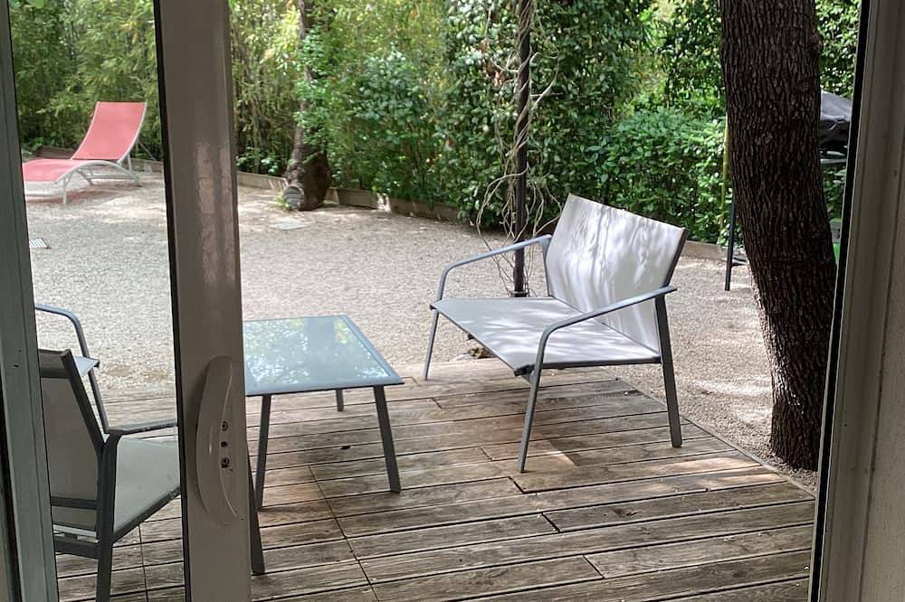 Ganze Wohnung, Studio Avec Terrasse et Pergola Dans Propriété Calme et Sécurisée in Cogolin, Mittelmeerküste (Frankreich)
