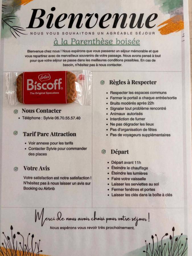 Appartement entier, La parenthèse boisée in La Chapelle-en-Serval, Oise