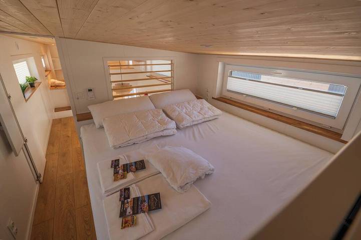 1 )Modernes Tiny House in den Alpen | Terrasse & Bergblick I Haus Ida in Bad Kohlgrub, Bayerische Alpen