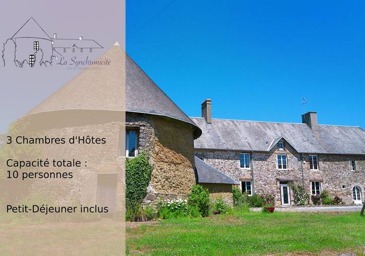 Chambre d’hôte pour 4 personnes, avec jardin, animaux acceptés dans Parc naturel régional des Marais du Cotentin et du Bessin - 2