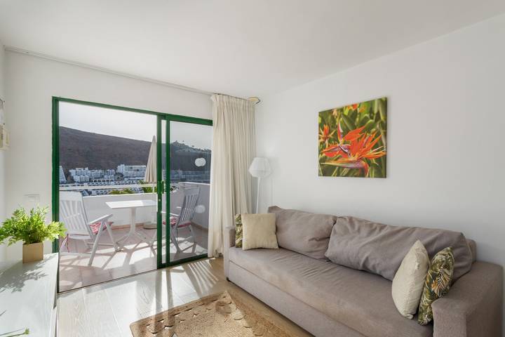 Vacation Home 'Casa Orballo' with Shared Pool, Private Terrace and Wi-Fi in Puerto Rico (Gran Canaria), Mogán