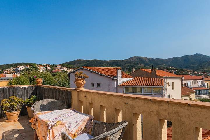 Gîte pour 4 personnes, avec terrasse dans Office De Tourisme De Banyuls Sur Mer