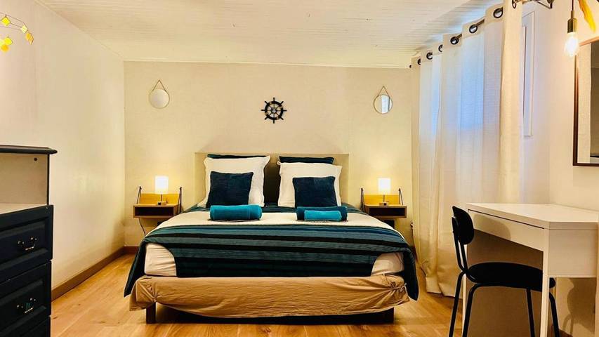 Location de vacances pour 8 personnes, avec vue et jardin à Pontcarré - 3