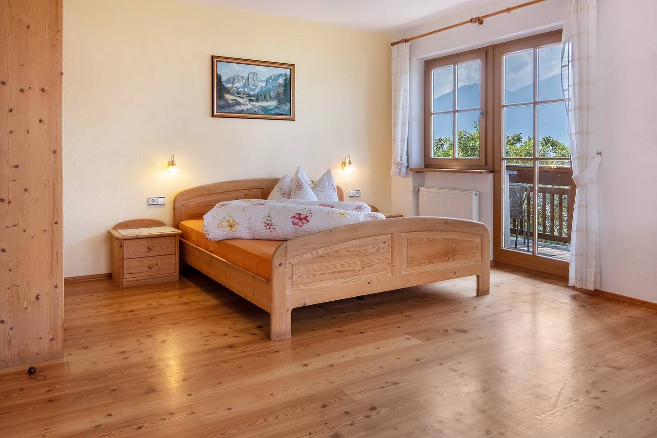 Ganze Wohnung, Ferienwohnung 'Patztauhof Tartscher Bühel' mit Bergblick, privater Terrasse und Wlan in Schluderns, Saldurkamm