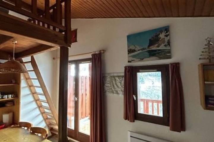 Valmeinier Village : Studio 5 Couchages, Rénové fin 23, à 20 m des Télésièges in Valmeinier, Saint-Jean-de-Maurienne region