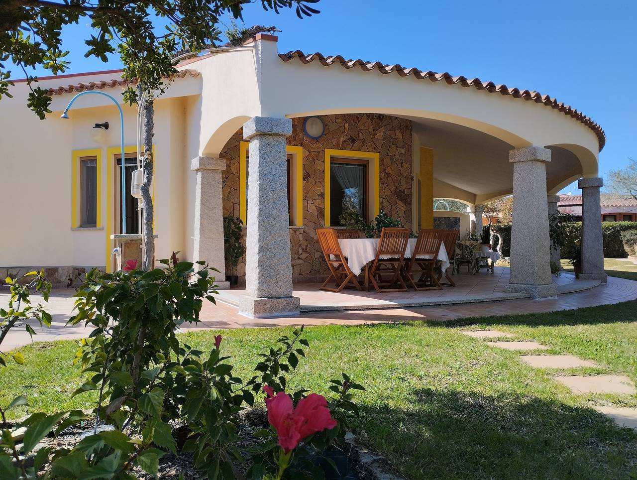 Holiday Home 'Villa Stefania' with Private Terrace, Garden, and Air Conditioning in Costa Rei, Muravera