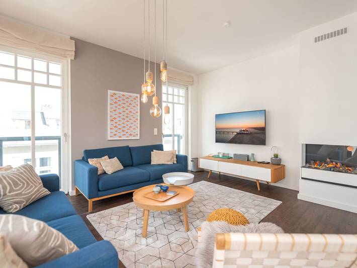 Ferienwohnung für 4 Personen, mit Balkon und Sauna - 1