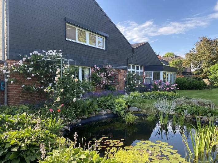 Studio für 2 Personen, mit Balkon und Garten in Bleckede, Mecklenburgisches Elbetal