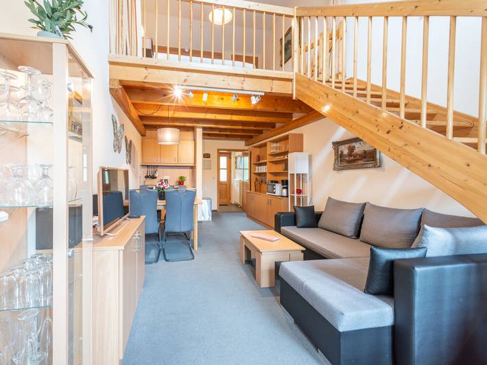 Ferienwohnung für 2 Personen, mit Balkon und Seeblick sowie Garten, mit Haustier - 1