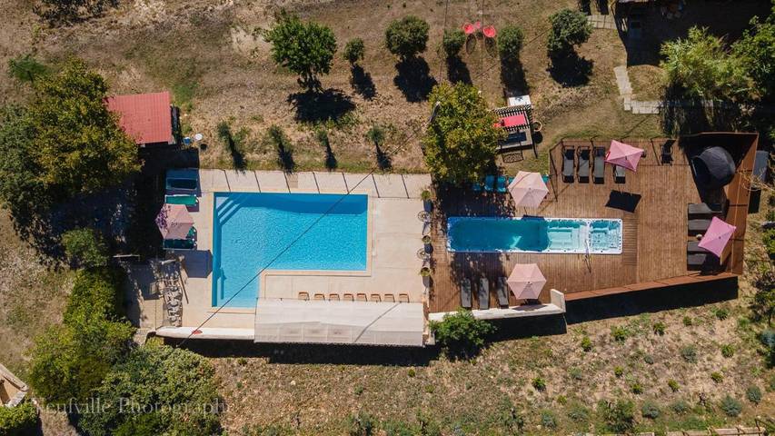 Location de vacances pour 2 personnes, avec piscine et sauna ainsi que jacuzzi et jardin à Villelaure - 2