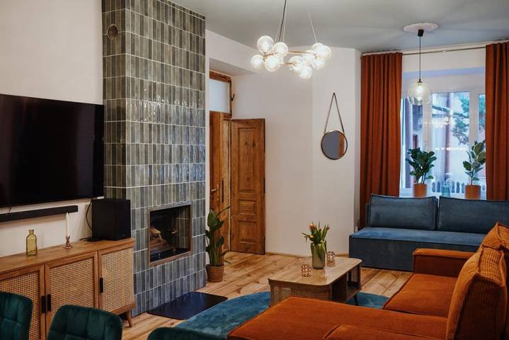 Apartament wakacyjny dla 15 osób, z ogród w Lublin