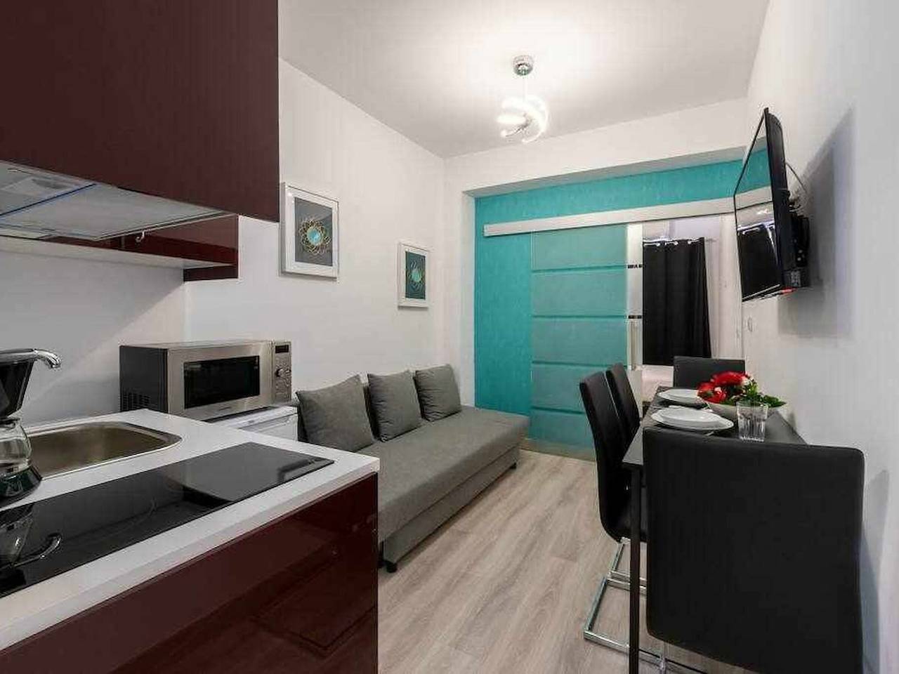 Appartement entier, Appartement charmant centre-ville - 3 pers. in Malasaña, Madrid