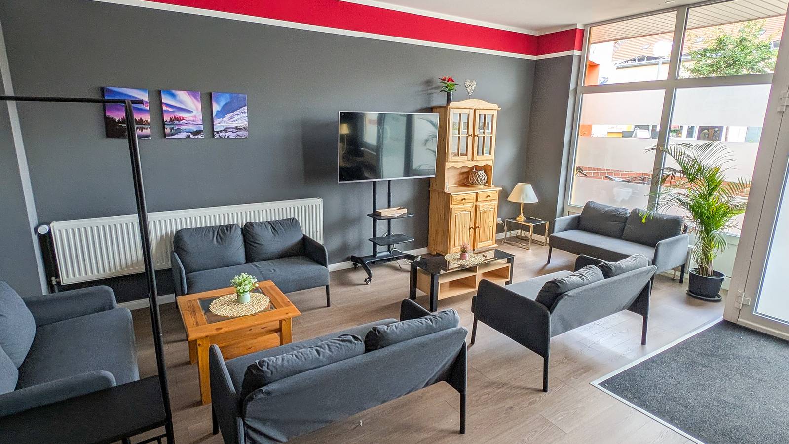 Ganze Ferienwohnung, Rhin Quartier Ferienwohnung Hostel-Style in Rheinsberger See, Rheinsberg