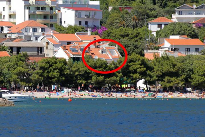 Ferienwohnung für 3 Personen, mit Balkon/Terrasse, mit Haustier an der Makarska Riviera - 2