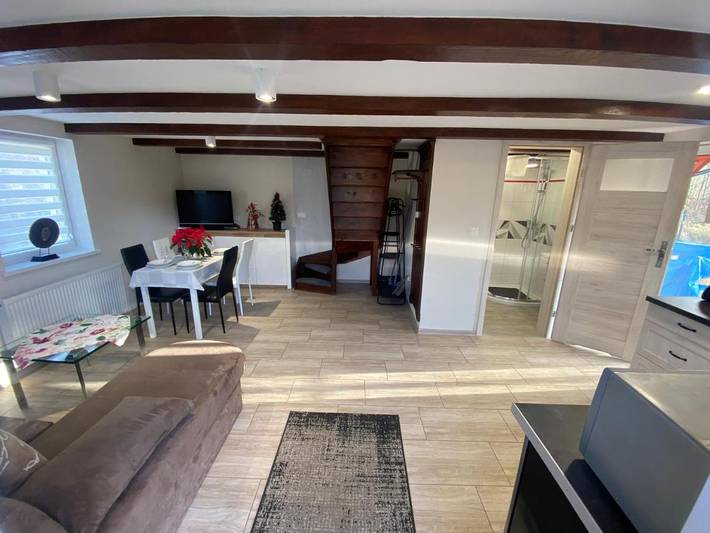 Ferienwohnung für 6 Personen, mit Garten und Ausblick in Karpacz