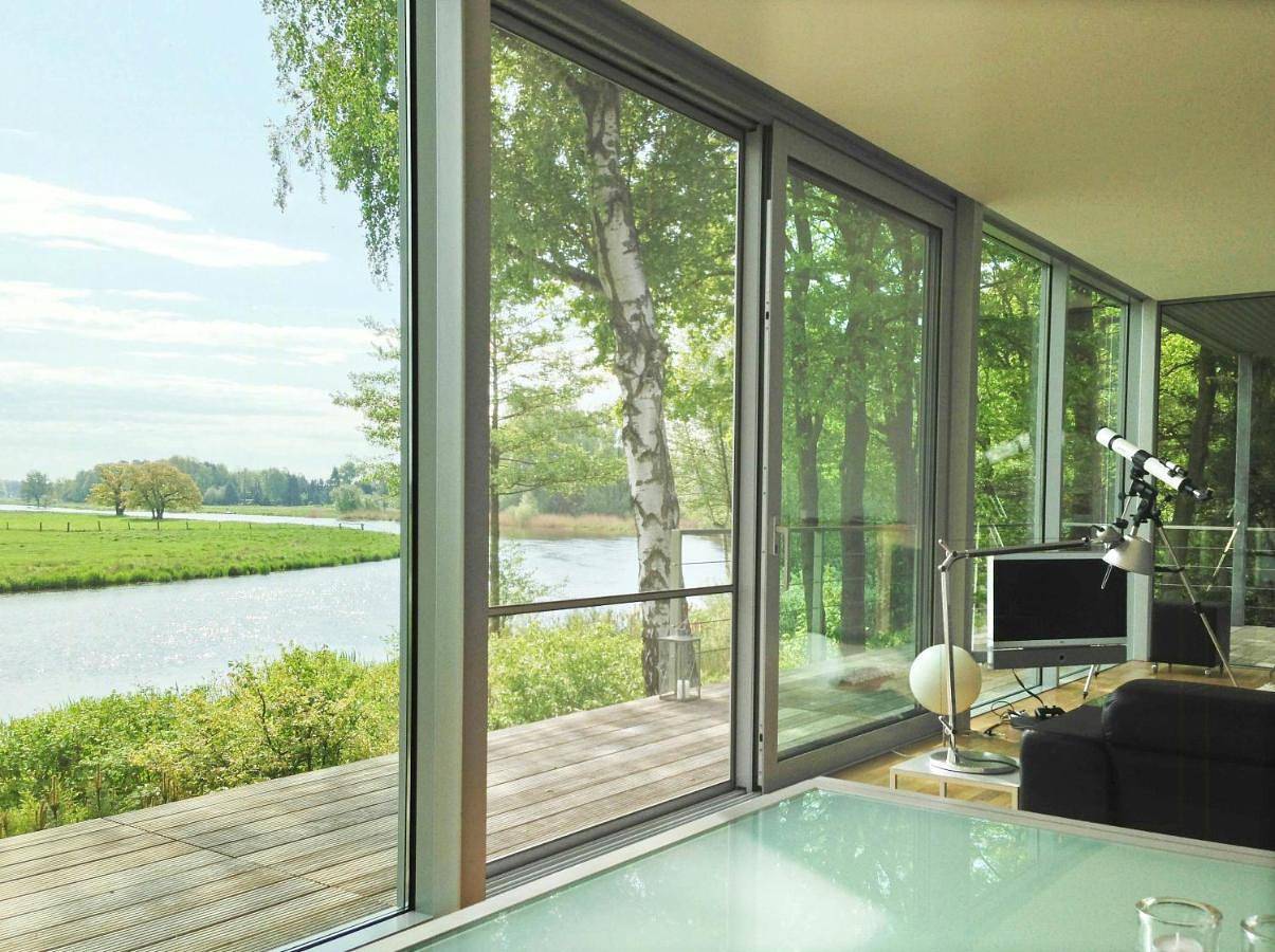 Glass Loft With Endless Water View in Buchholz (Aller), Aller-Leine-Tal