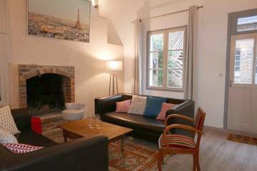 Gîte pour 7 personnes, avec jardin et vue dans Office De Tourisme De Saint Valery Sur Somme