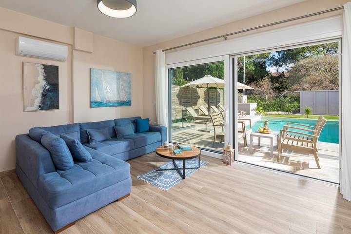 Villa mit pool für 4 Personen, mit Garten und Pool auf Korfu - 3