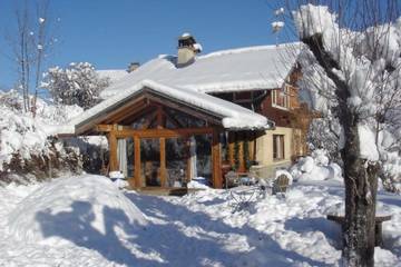Chalet pour 5 personnes, avec jardin et jacuzzi à Saint-Gervais-les-Bains