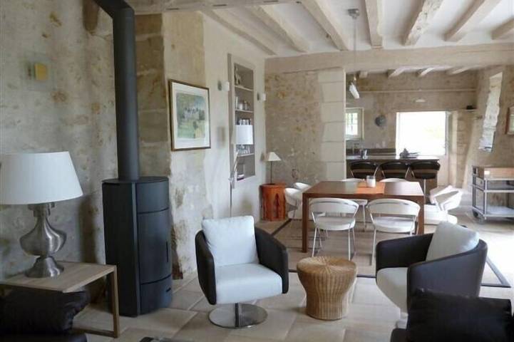 Gîte pour 6 personnes, avec terrasse et jardin à Noizay - 2