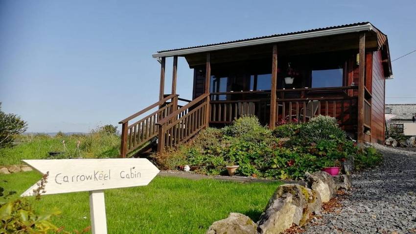 Ferienwohnung für 3 Personen, mit Balkon und Terrasse sowie Garten und Ausblick in County Sligo