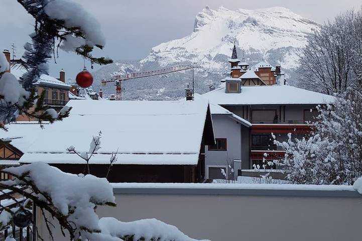 Gîte pour 6 personnes, avec Balcon dans Thermes de Saint Gervais les Bains