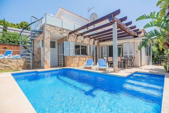Villa pour 4 personnes, avec jardin et balcon à Bonaire