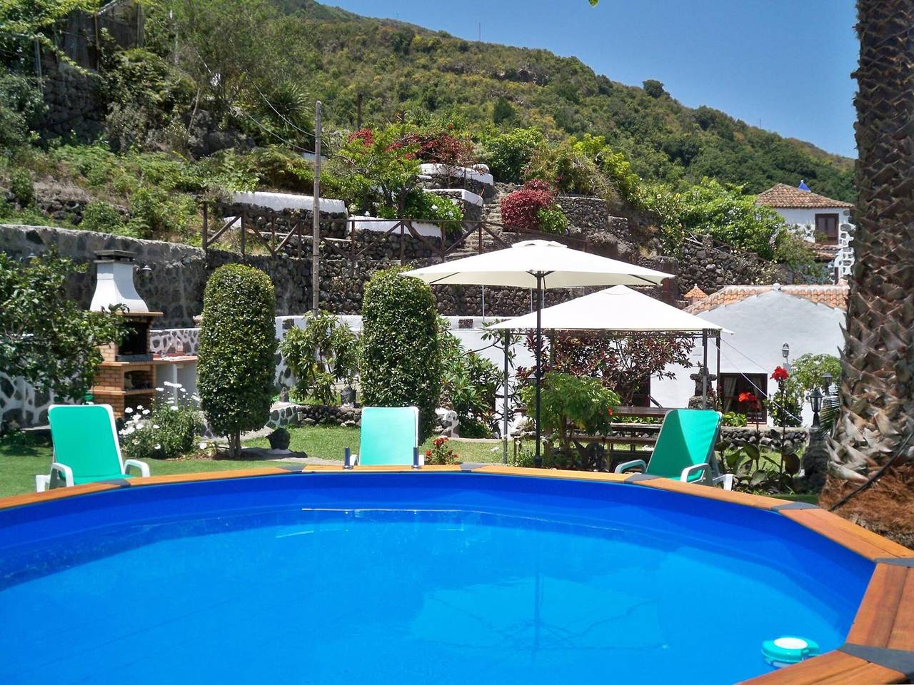 Feriehus for 3 personer med hage in Icod de los Vinos, Nord Tenerife
